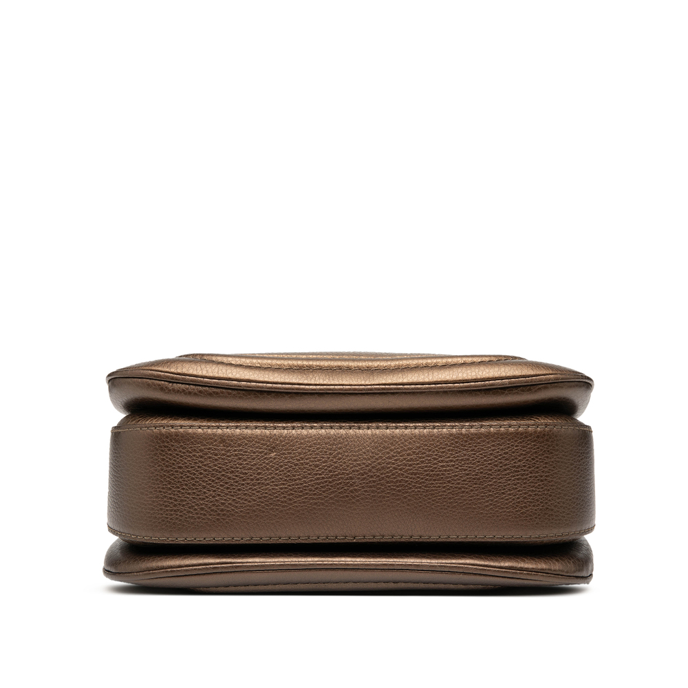 Pre-Loved Gucci Medium Leather New Bamboo Satchel - Picture 3 of 7